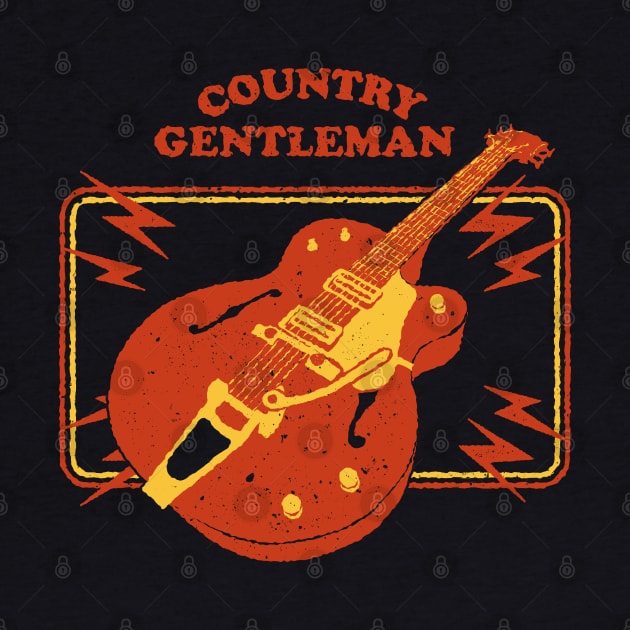 Country Gentleman Guitar by Daniel Cash Guitar